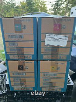 4PK Genuine Konica Minolta 4600 5500 5600 Printer Imaging Unit Drum CMYK NEW