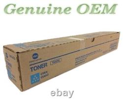 A8K3430/TN221C, TN-221C Original OEM Konica Minolta Toner, Cyan Genuine Sealed