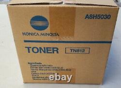 Brand New! Genuine Konica Minolta TN812 Black Toner Cartridge. A8H5030