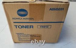 Brand New! Genuine Konica Minolta TN912 Black Toner Cartridge. A8H5031