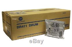 DV411 & DR411 Genuine Konica Minolta Drum unit & Developer For 223 363