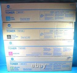 Full Set Of Genuine Konica Minolta Toners Tn711 A3vu230 A3vu330 A3vu430 A3vu130