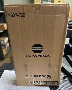 Genuine Konica Minolta 8937753 8937-753 205A Toner 2 Per Box OEM