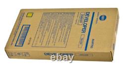 Genuine Konica Minolta A04P700 DV610Y Yellow Developer bizhub Pro C5500, C5501