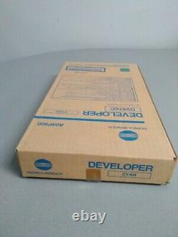 Genuine Konica Minolta A04P900 (DV610C) Cyan Developer bizhub Pro C5500, C5501