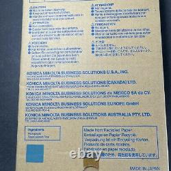 Genuine Konica Minolta A04P900-DV610C Cyan Developer bizhub Pro C5500, C5501