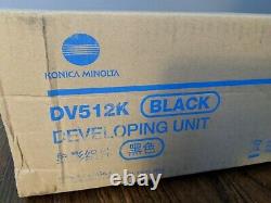 Genuine Konica Minolta A2XN03D DV512K Black Developer Developing Unit