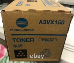 Genuine Konica Minolta A3VX150 C1060 TN619K Black Toners