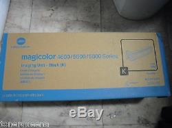 Genuine Konica Minolta BLACK Imaging MagiColor 4600 4650 4690MF 4695MF 5550 5650