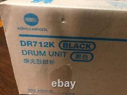 Genuine Konica Minolta DR712K Black Drum Unit A9K70RD Bizhub C659 C759 DR712
