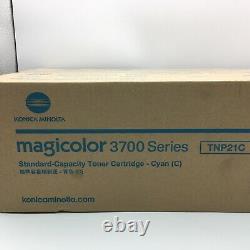 Genuine Konica Minolta Magicolor 3700 Series Standard Cyan Toner TNP21C A0WG0HF