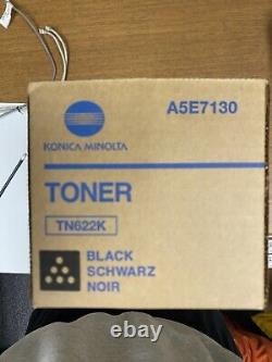 Genuine Konica Minolta OEM TN622K Black Toner