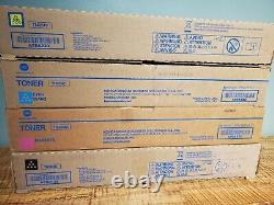 Genuine Konica Minolta TN324 CMYK Toner Set for BH C258 C308 C368