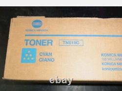 Genuine Konica Minolta TN619C A3VX430 CYAN Toner Sealed Box