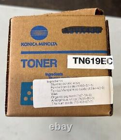 Genuine Konica Minolta TN619EC Cyan Toner