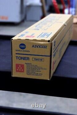 Genuine Konica Minolta TN621M Magenta Toner Print Cartridge New