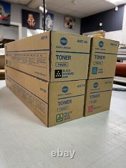Genuine Konica Minolta TN622 CMYK Toners Set A5E7130 A5E7230 A5E7330 A5E7430 OEM