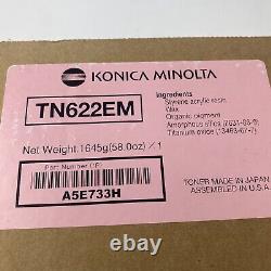 Genuine Konica Minolta TN622EM Toner Cartridge A5E733H OEM Magenta BizHub