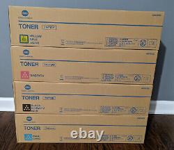 Genuine Konica Minolta TN713 CMYK Toner Set C659 C759 Cyan Black Magenta Yellow