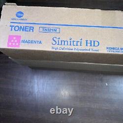 Genuine Konica Minolta Tn321c Tn321m Tn321y Toner Cartridge Color Set Oem New