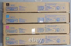 Genuine Konica Minolta Toner TN514 set CMYK A9E8130 A9E8230 A9E8330 A9E8430