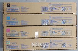 Genuine Konica Minolta Toner TN514 set CMYK A9E8230 A9E8330 A9E8430 A9E8130
