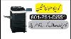 How To Clear Print Konica Minolta 601 751 Di551 Di5510 Konica Minolta By Agha Shahbaz