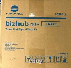 Konica Minolta A0FP013 Genuine bizhub 40P BLACK Toner FAST FREE SHIPPING