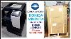 Konica Minolta Bizhub C226i C266i Unboxing And Installation And Print Quality