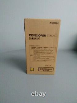 Konica Minolta DV617Y A1U9760 G-DV617Y Genuine Yellow Developer Unit For C7000