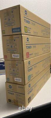 Konica Minolta OEM Factory Sealed TN711 Full Set Of All 4 Toners Genuine