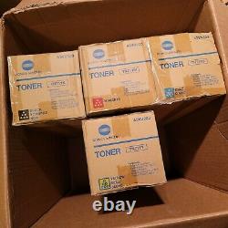 Konica Minolta TN711 Full CMYK Toner Set New in Box, Genuine, Free Shipping