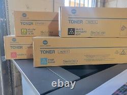 Konica Minolta TN711 Toner Set CMYK Bizhub C654 C754 Genuine OEM