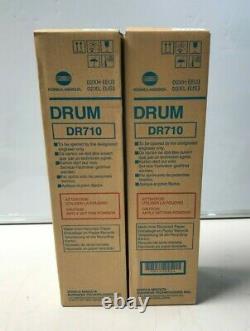 Lot Of 2 Genuine Konica Minolta Dr710 Drum For Bizhub 600 601 750 751 02xl