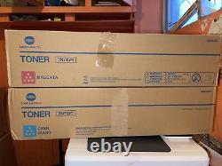 Lot of 2 Genuine Konica Minolta TN713M TN713C Cartridges C659 C759