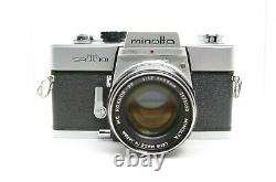 Minolta SRT 101 & Three Lenses with Minolta genuine strap from Japan #0115