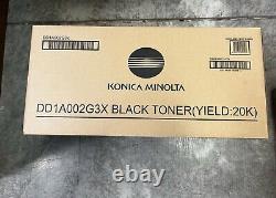 NEW Genuine Konica Minolta DD1A002G3X Toner Cartridge Black