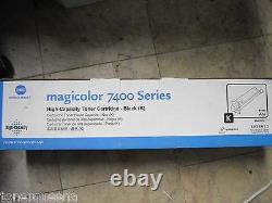 New! Genuine KONICA MINOLTA MagiColor 7400 7450 HY Black Laser Printer 8938613