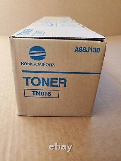 New! Genuine Konica Minolta TN016 Black Toner Cartridge A88J130