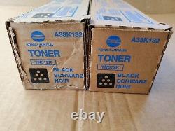 New! Lot of 2, Genuine Konica Minolta TN512K Black Toner Cartridge