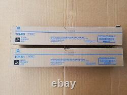 New! Lot of 2, Genuine Konica Minolta TN514K Black Toner Cartridge