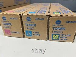 OEM Genuine Konica Color Toner Set TN324K TN324C TN324M A8DA230 A8DA330 A8DA430
