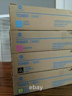 OEM Genuine Konica Minolta Toner Set TN324C TN324M TN324Y TN324K C368 C308 C258