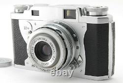RARE NEAR MINT+ Konica IIB-m 35mm Film Rangefinder, Genuine Case from Tokyo