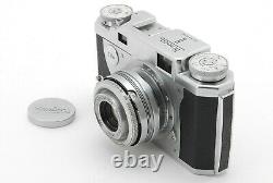 RARE NEAR MINT+ Konica IIB-m 35mm Film Rangefinder, Genuine Case from Tokyo