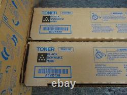 TN619K New Genuine Konica Minolta (2pk) Black Toners Bizhub Press C1060, C1070P