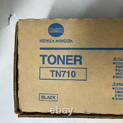 Tn710? Genuine? Konica Minolta Bizhub Black Toner 600,601,750,751 New Unopened