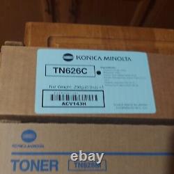 Cartouche De Toner Authentique Konica Minolta Tn626 4. Noir, Magenta, Jaune, Nouveau