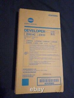 Développeur Cyan authentique Konica Minolta A04P900 (DV610C) pour bizhub Pro C5500, C5501