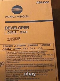 Nib Genuine Konica Minolta Dv012 Développeur Bizhub Pro 1100 A88j500